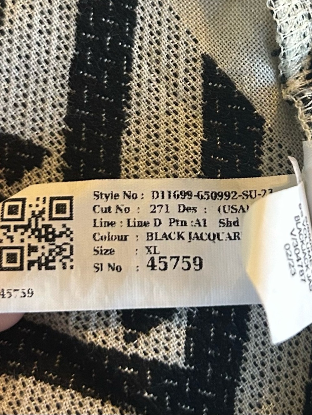 Old Navy Jacquard Mini Swing Dress Geometric Tribal Southwestern Women’s Size XL - Picture 6 of 6